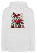 Bluza dla Mamy - Kwiaty, Motyle i Modne Buty - Stylowy Prezent