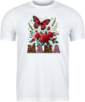 Bluza dla Mamy - Kwiaty, Motyle i Modne Buty - Stylowy Prezent