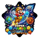 Butelka 500 ml z RPET - Grafika Super Mario