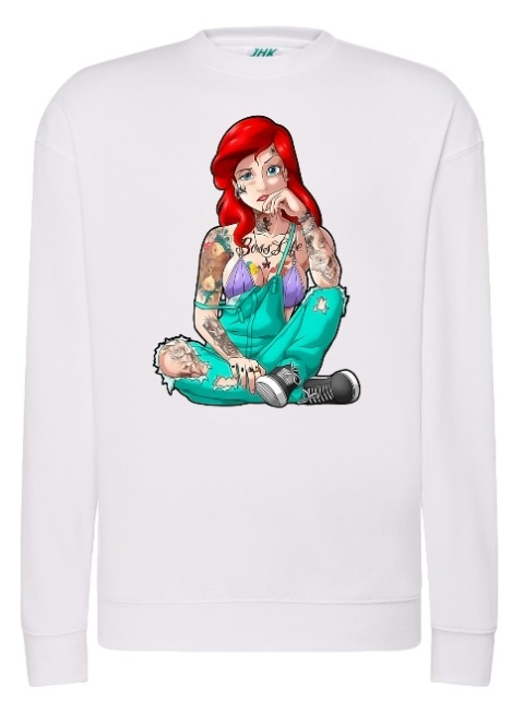 Bluza "Ariel Wytatuowana" - Pod Wodą Nie Było Studia Tatuażu!