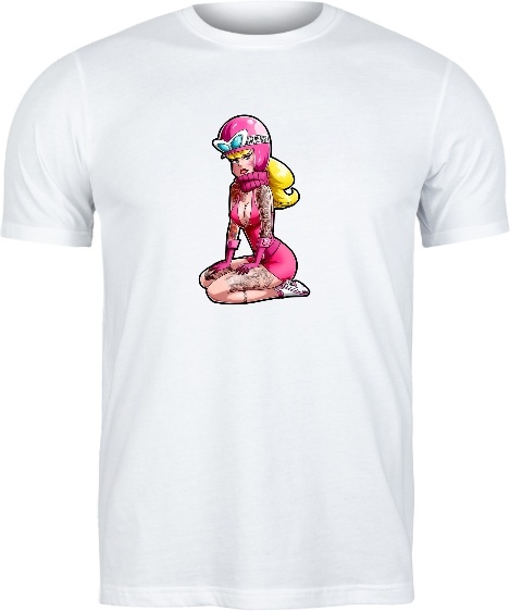T-shirt "Glam Punk – Bold Expression"
