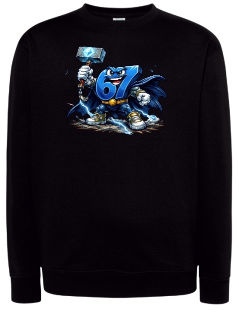 Bluza SixSeven z Superbohaterem 67 w Akcji!