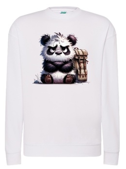 Bluza Wściekła Panda z Plecakiem – Charakterek Rasowy