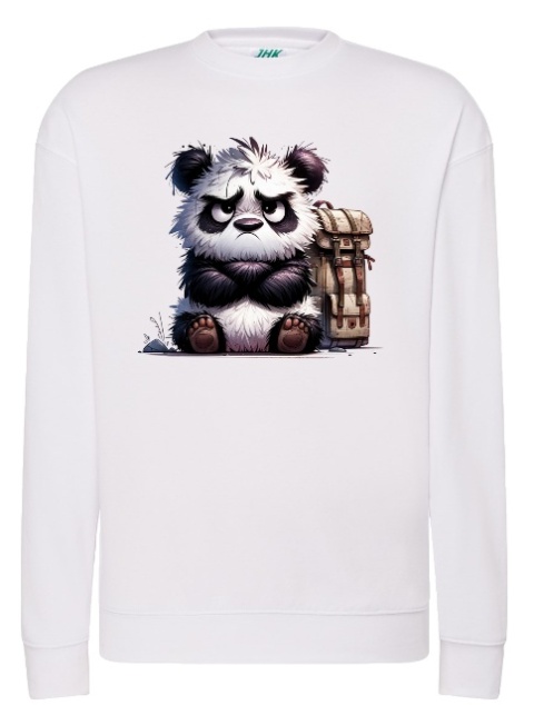 Bluza Wściekła Panda z Plecakiem – Charakterek Rasowy