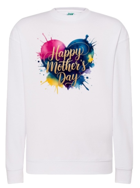 Bluza na Dzień Matki - Serdeczne Życzenia w Serduszku