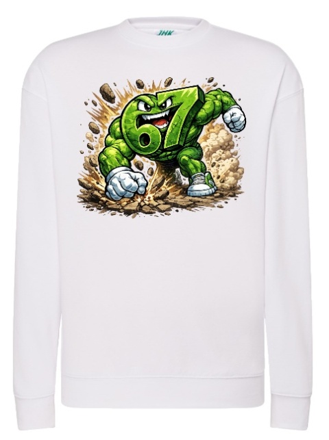 Bluza z Energetyczną Grafiką 67!