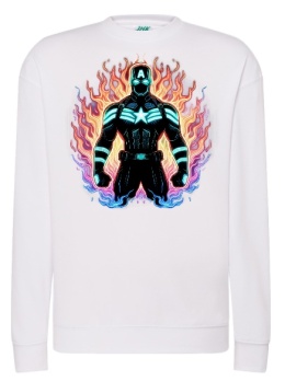  Bluza Kapitan Ameryka w Akcji!