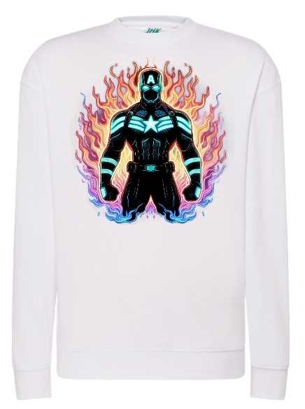  Bluza Kapitan Ameryka w Akcji!