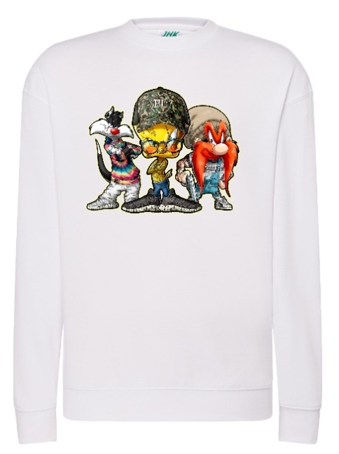 Bluza "Looney Tunes Gangsta Squad" - Z Kreskówek na Blokowisku!