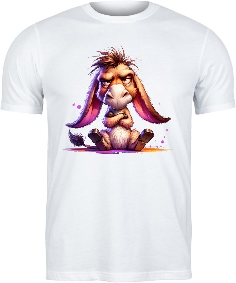 T-shirt "NABURMUSZONY OSIOŁEK" - WYRAŹ SWÓJ CHARAKTER Z KLASĄ!