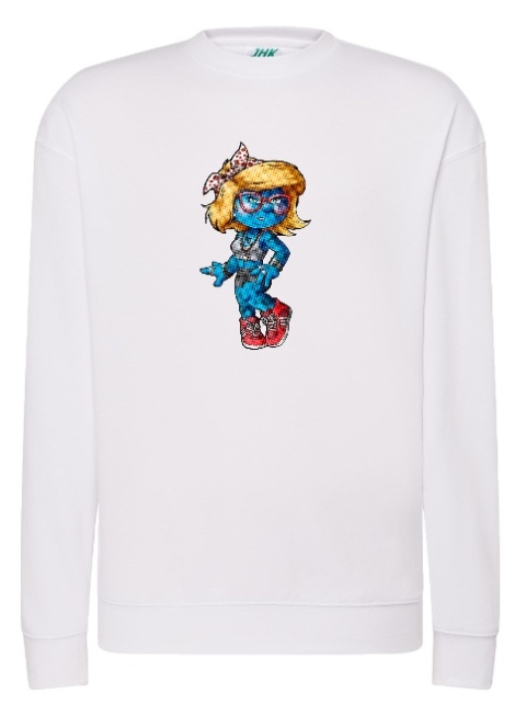 Bluza "Retro Pop – Playful Charm"