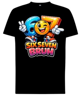 T-shirt SIXSEVEN — Numer, który mruga
