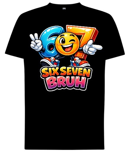 T-shirt SIXSEVEN — Numer, który mruga