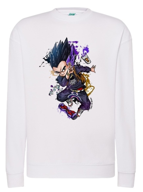 Bluza "Saiyan Street Style – Power and Flair"