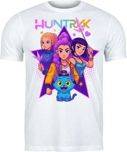 T-shirt"Ubierz energię — noś HUNTRX"