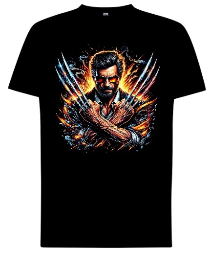 T-shirt "Wolverine Unleashed" - Bestia Wyzwolona w Pełnej Furii!