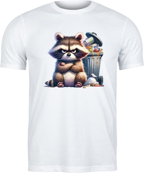 T-shirt Wściekły Szop Śmieciarz – Charakterek Rasowy