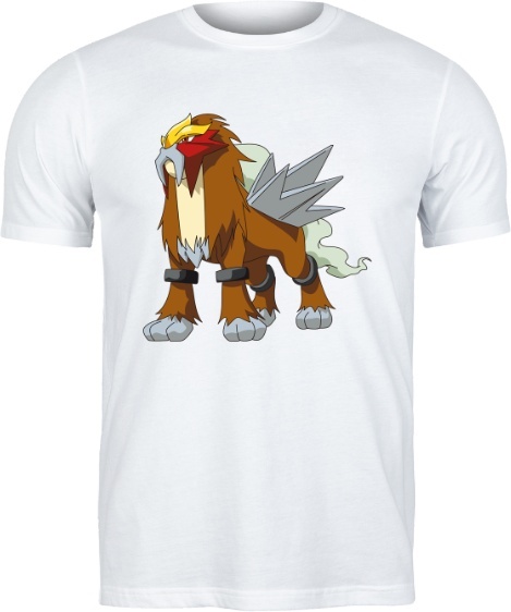 T-shirt Wulkaniczna Moc: Legendarny Entei!