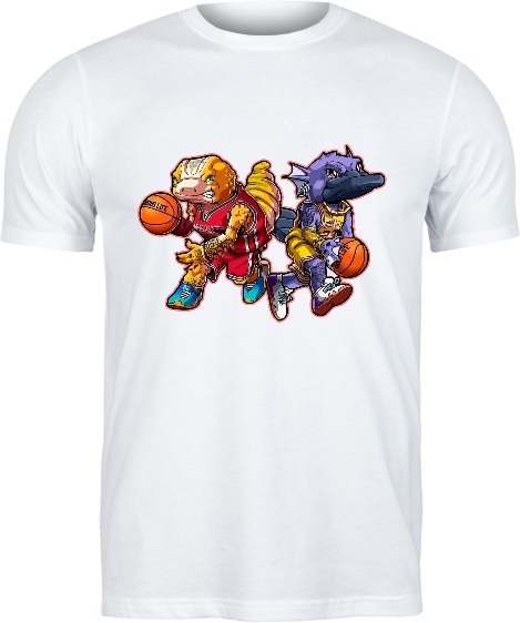 T-shirt "Wytatuowany Duet Streetwear" - Dziobak i Jaszczurka z Blokowiska!