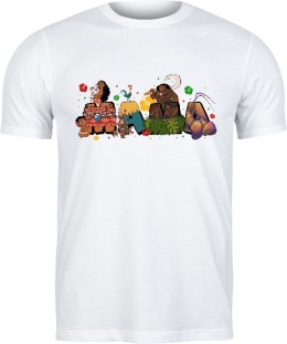 T-shirt na prezet na Dzień Mamy z Motywem z Vaiany