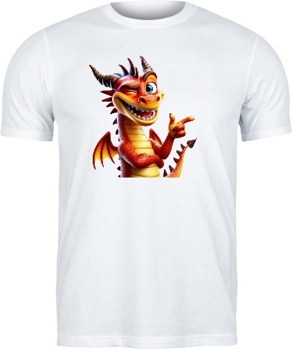 T-shirt z Dragonem: Mistrzem Złośliwości!