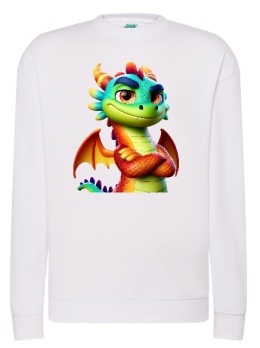 Bluza z Pewnym Sobą Smokiem: Mistrzem Stylu!