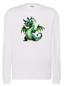 Bluza z Uroczym Smokiem: Król Uśmiechów!