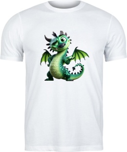 T-shirt z Uroczym Smokiem: Król Uśmiechów!