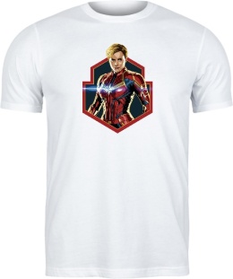 T-shirt „Kapitan Marvel” — Siła i Styl na Każdy Dzień!