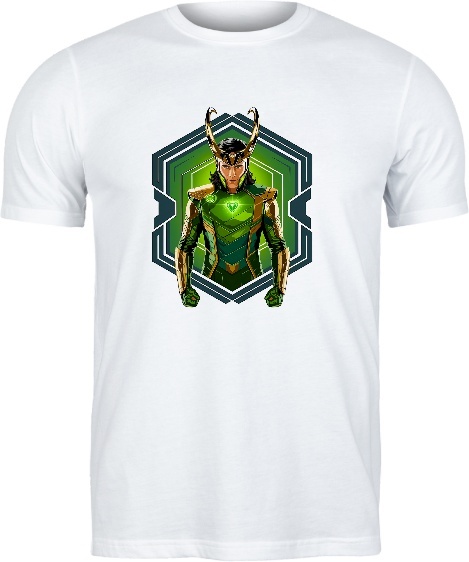 T-shirt „Loki” — Elegancja i Psotliwość na Co Dzień!