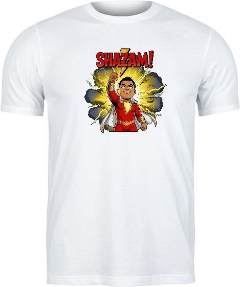 T-shirt „Shazam!” — Magia na Co Dzień!
