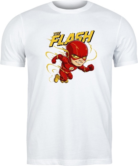 T-shirt „The Flash” — Superszybka Na Co Dzień!