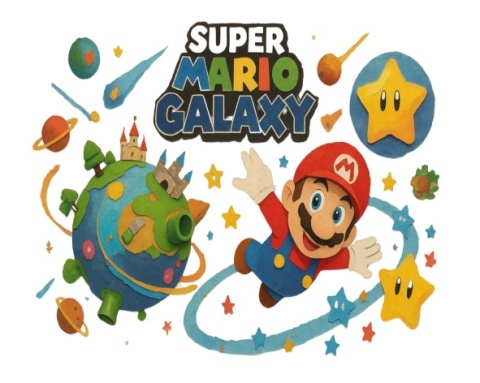 Butelka Aluminiowa 500ml Biała - Grafika Super Mario