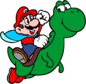Butelka Aluminiowa 500ml Biała - Grafika Super Mario