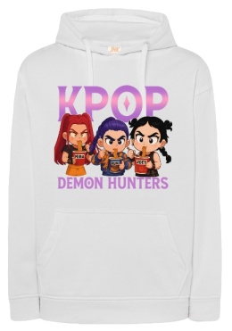 Bluza Kangur z KPOP Demon Hunters: Ekipa Pełna Energii!