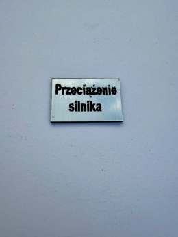 Tabliczki opisowe 30x20– laminat grawerski