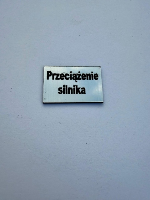 Tabliczki opisowe 30x20– laminat grawerski