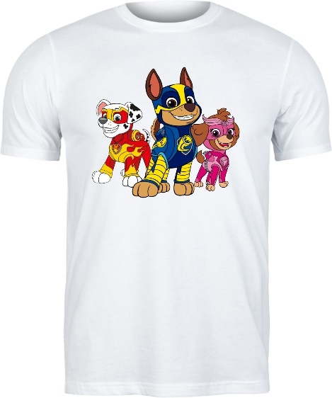 T-shirt "Bohaterowie z Paw Patrol"