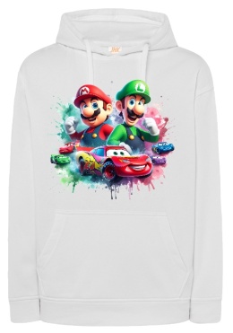 Bluza Kangur Kolekcja Mario i Luigi: Przyjaciele w Akcji