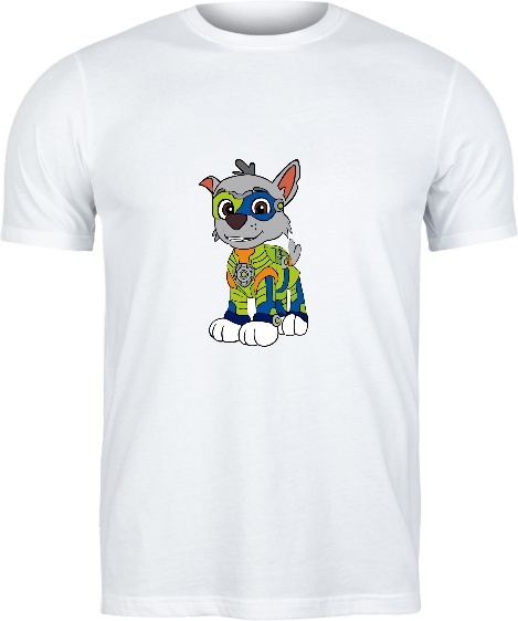 T-shirt "Rocky z Paw Patrol"