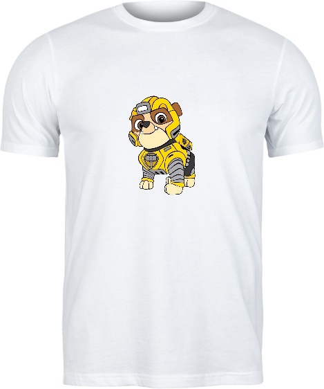 T-shirt "Rubble z Paw Patrol"
