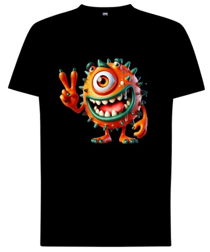 T-shirt "Potwór w Akcji"