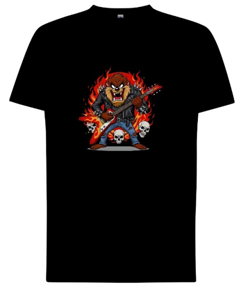 T-shirt "Rockowy Taz"