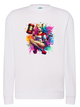 Bluza Harley Quinn w Kolorze Szaleństwa: Kolekcja Ekspresyjnych Bluz