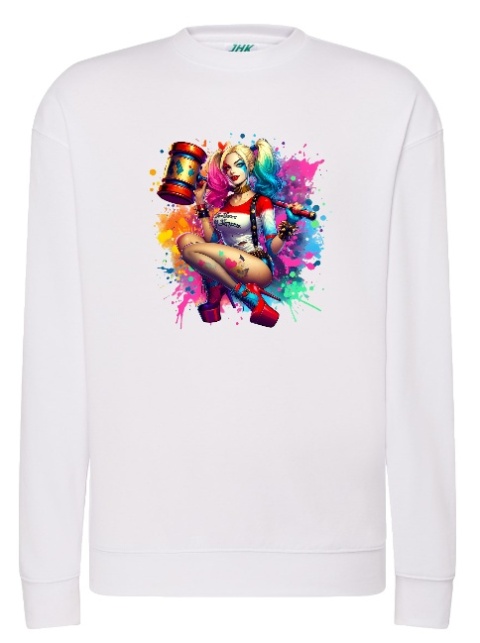Bluza Harley Quinn w Kolorze Szaleństwa: Kolekcja Ekspresyjnych Bluz