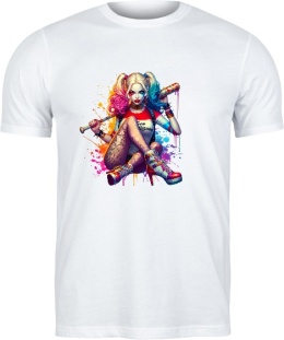 T-shirt Ciemne Szaleństwo Harley Quinn: Kolekcja Ekspresyjnych 